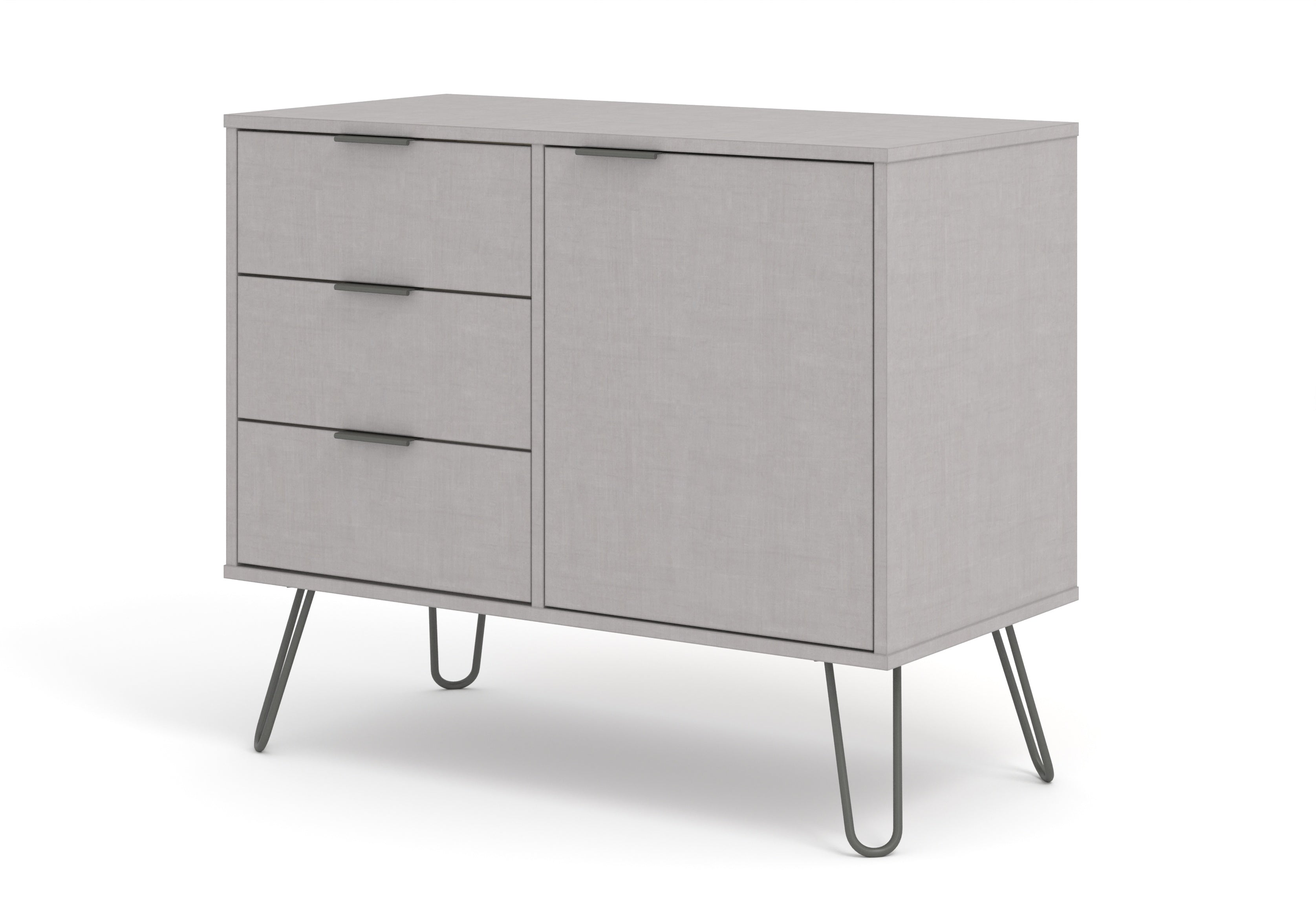 Small Sideboard With 1 Doors, 3 Drawers