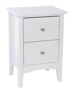 2 Drawer Bedside Cabinet