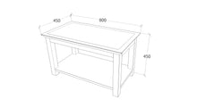 Coffee Table, Open