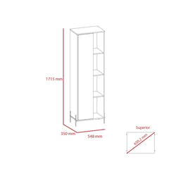 Tall Storage & Display Cabinet