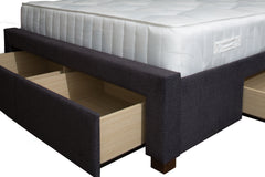 Fabric Four Drawer Bed (Two Front X Two Sides Draws)