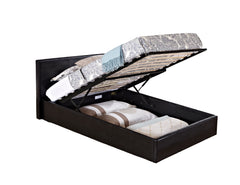 Berlin Faux Leather Ottoman Bed
