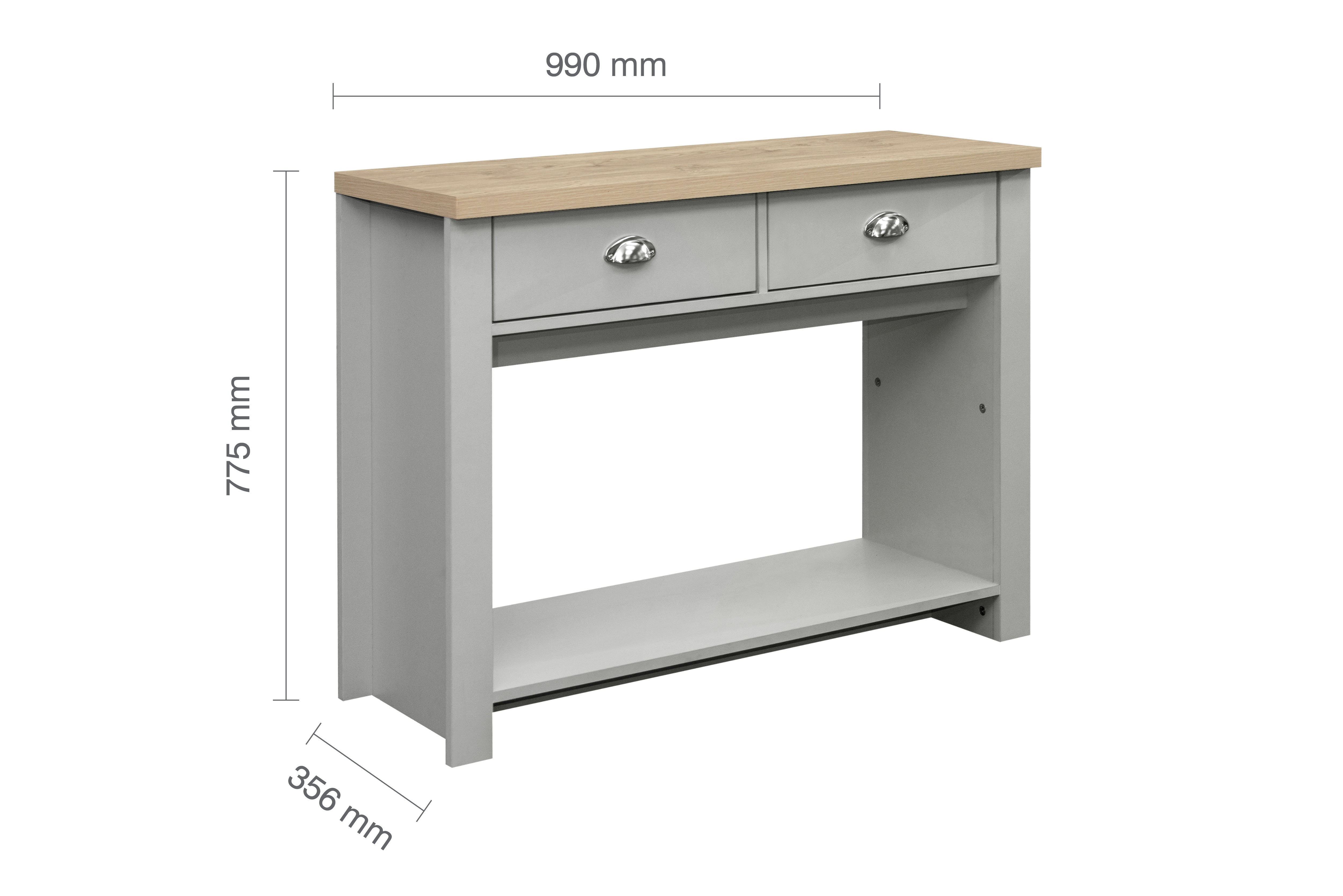 Highgate 2 Drawer Console Table