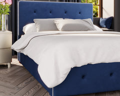 Laurence Llewelyn-Bowen Hesper Velvet Fabric Ottoman Bed