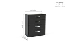 Lynx 4 Drawer Chest