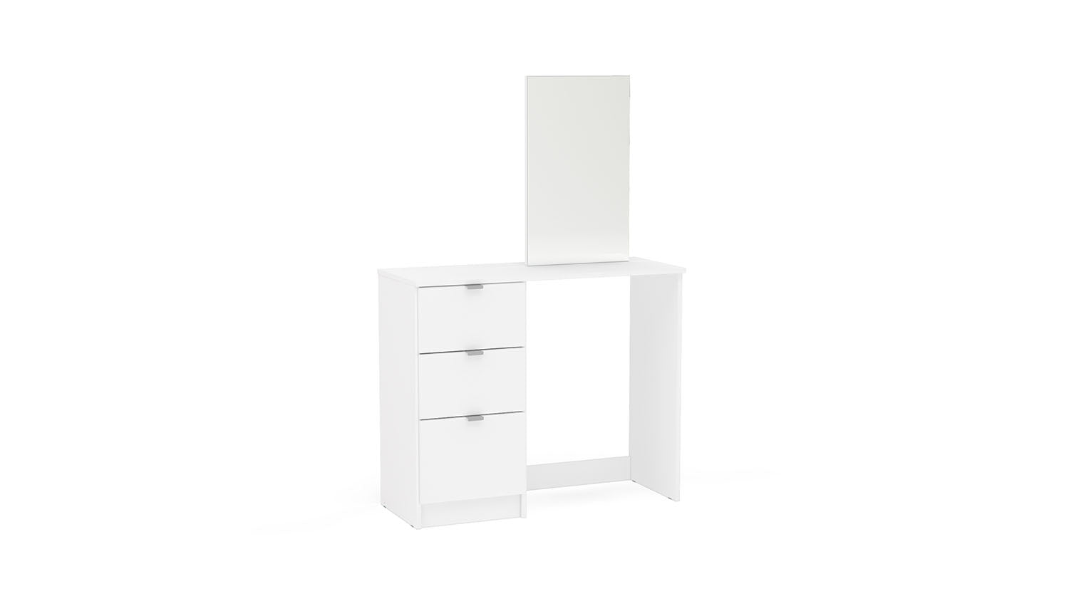 Madison 3 Drawer Mirrored Dressing Table