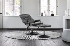 Memphis Swivel Chair & Footstool