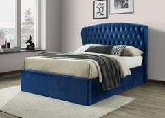 Warwick Velvet Ottoman Bed