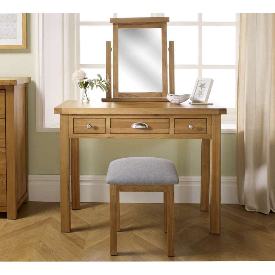 Woburn Dressing Table With Mirror And Drawers
