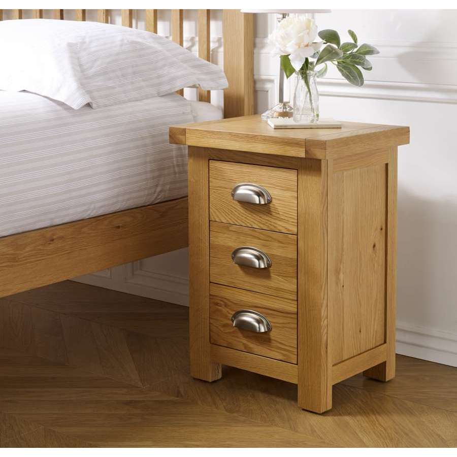 Woburn Small 3 Drawer Bedside