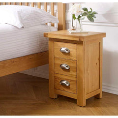 Woburn Small 3 Drawer Bedside