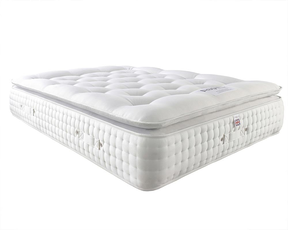 Alpaca Silk 3000 Pocket Pillow Top Mattress - Medium Comfort