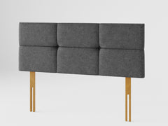 Caine Headboard 60 cm - Saxon Twill - Charcoal