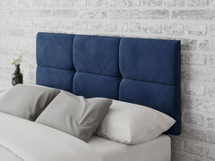 Caine Headboard 60 cm - Plush Velvet - Navy