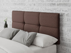 Caine Headboard 60 cm - Yorkshire Knit - Chocolate