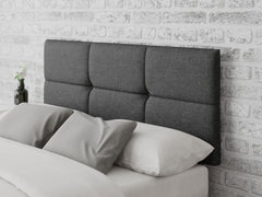 Caine Headboard 60 cm - Saxon Twill - Charcoal