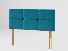 Caine Headboard 60 cm - Plush Velvet - Teal