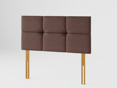 Caine Headboard 60 cm - Yorkshire Knit - Chocolate