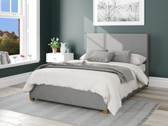 Garland Fabric Ottoman Bed - Eire Linen - Grey