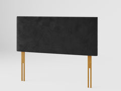 Garland Headboard 60 cm - Plush Velvet - Ebony