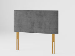 Garland Headboard 60 cm - Firenza Velour - Charcoal