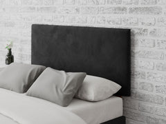 Garland Headboard 60 cm - Plush Velvet - Ebony