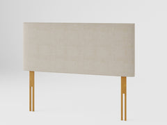 Garland Headboard 60 cm - Malham Weave - Cream