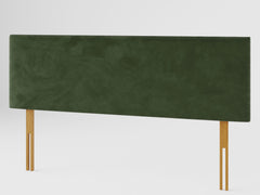 Garland Headboard 60 cm - Plush Velvet - Forest Green