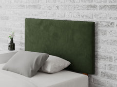 Garland Headboard 60 cm - Plush Velvet - Forest Green