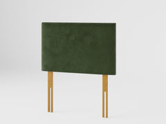 Garland Headboard 60 cm - Plush Velvet - Forest Green