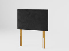 Garland Headboard 60 cm - Plush Velvet - Ebony