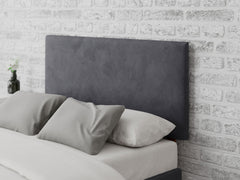 Garland Headboard 60 cm - Plush Velvet - Steel