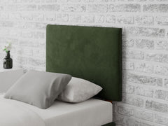 Garland Headboard 60 cm - Plush Velvet - Forest Green