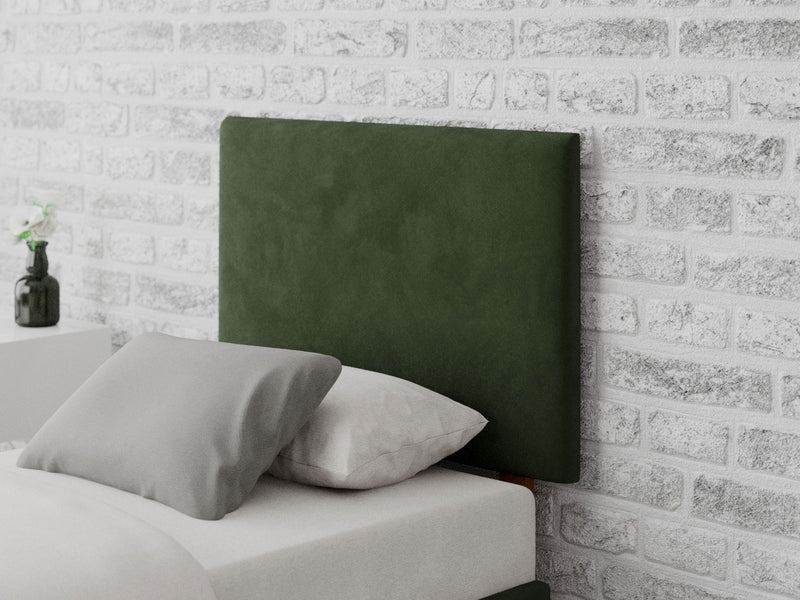 Garland Headboard 60 cm - Plush Velvet - Forest Green