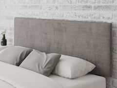 Garland Headboard 60 cm - Firenza Velour - Silver