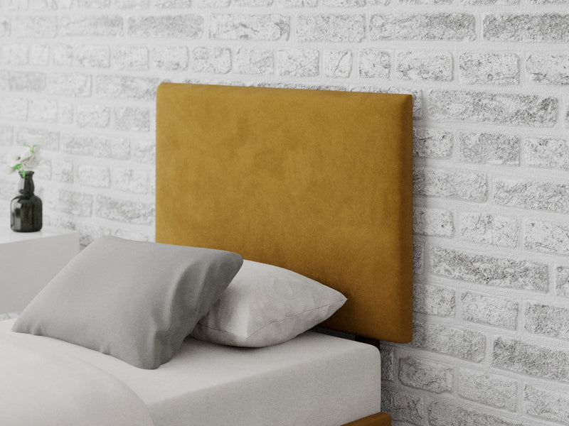 Garland Headboard 60 cm - Plush Velvet - Ochre