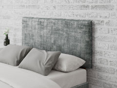 Garland Headboard 60 cm - Distressed Velvet - Platinum