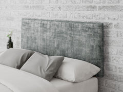 Garland Headboard 60 cm - Distressed Velvet - Platinum