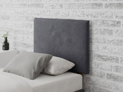 Garland Headboard 60 cm - Plush Velvet - Steel