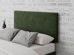 Garland Headboard 60 cm - Plush Velvet - Forest Green