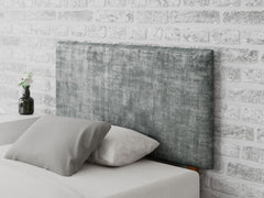 Garland Headboard 60 cm - Distressed Velvet - Platinum