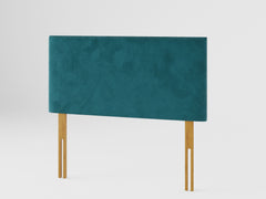 Garland Headboard 60 cm - Plush Velvet - Emerald