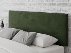 Garland Headboard 60 cm - Plush Velvet - Forest Green