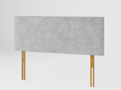 Garland Headboard 60 cm - Kimiyo Linen - Silver