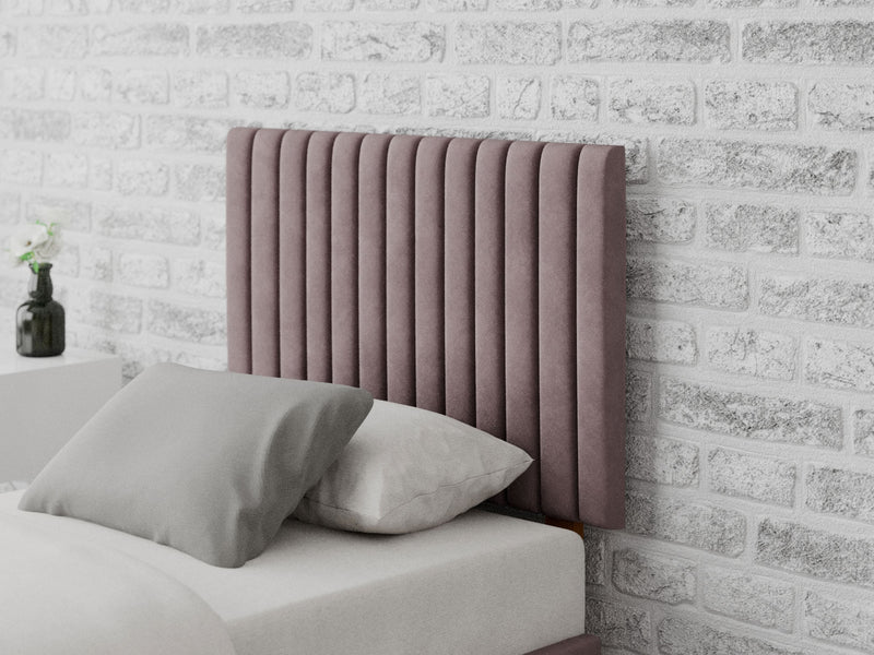 Grant Headboard 60 cm - Plush Velvet - Blush