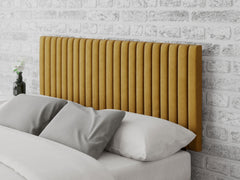 Grant Headboard 60 cm - Plush Velvet - Ochre