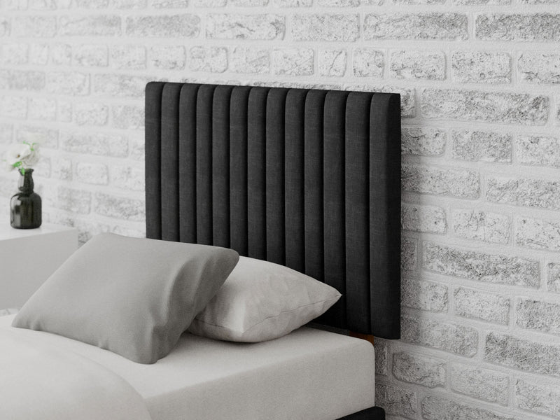 Grant Headboard 60 cm - Malham Weave - Ebony