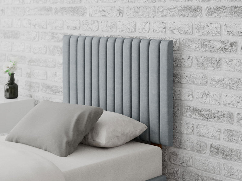 Grant Headboard 60 cm - Malham Weave - Sky Blue