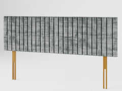 Grant Headboard 60 cm - Distressed Velvet - Platinum