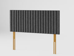 Grant Headboard 60 cm - Saxon Twill - Charcoal